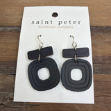 Black Dangle Earrings