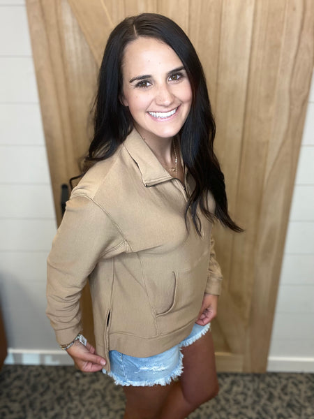 Camel Winnie Top