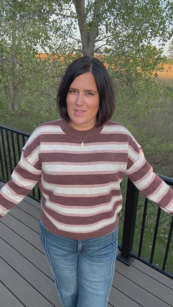 Montgomery Stripe Sweater Tops- Sweaters THREAD & SUPPLY