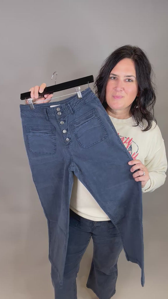 Midnight Navy Dana Pants Bottom- Pants THREAD & SUPPLY