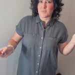 Charcoal June Dress Dresses THREAD & SUPPLY