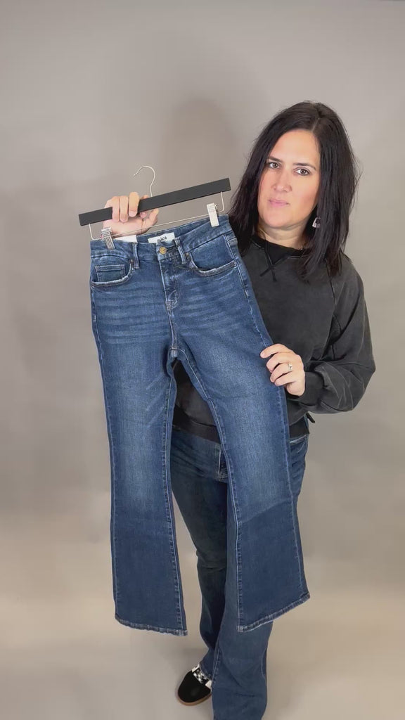 Quartet Boot Cut Jeans Bottoms - Pants MICA DENIM