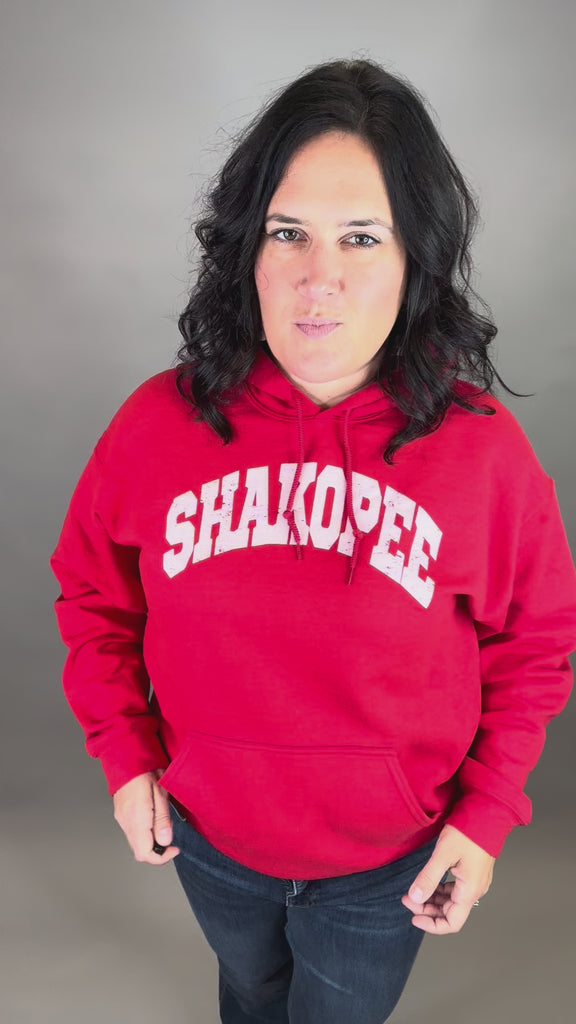 Shakopee Red Hoodie Tops- Sweatshirt WINDMILL GYPSY