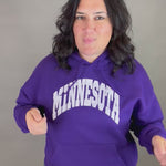Minnesota Purple Hoodie Tops- Sweatshirt WINDMILL GYPSY