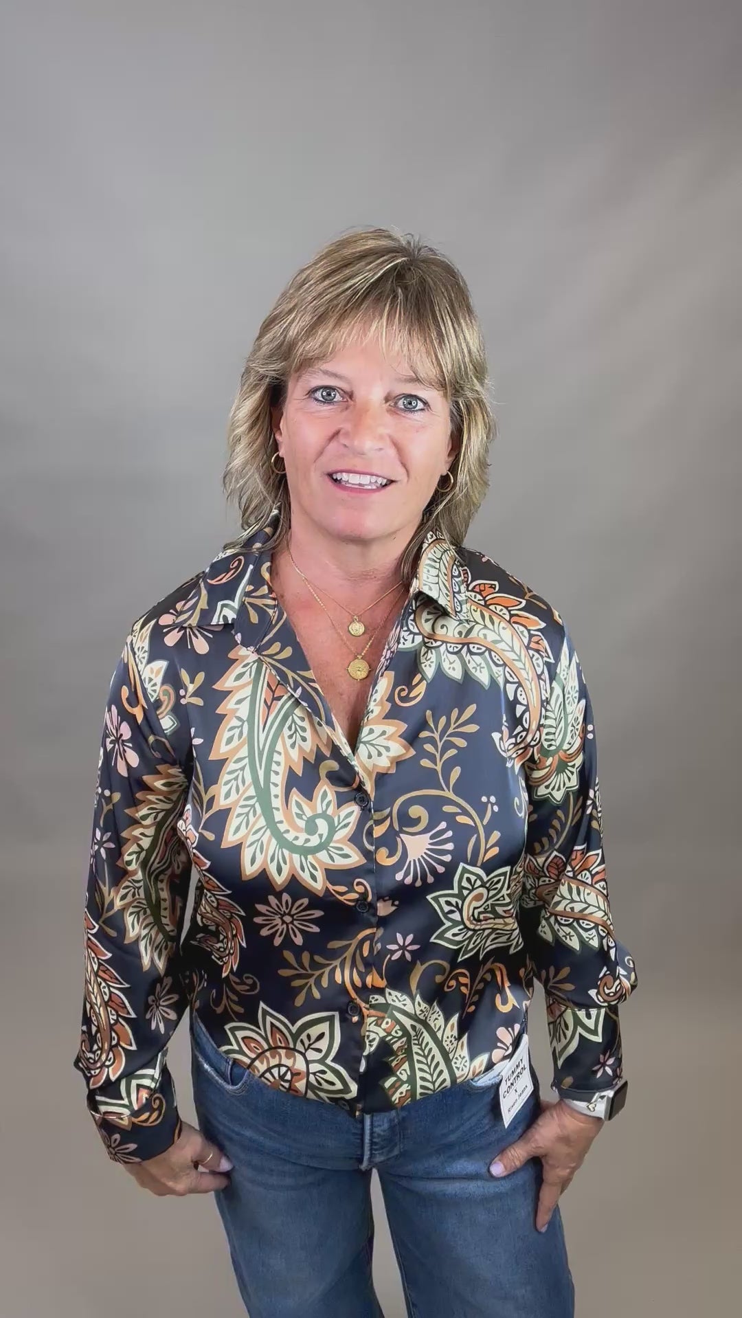Midnight Bloom Blouse Tops- Blouses EE:SOME