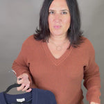 Rustic Brown Cornelia Sweater Top - Sweater THREAD & SUPPLY