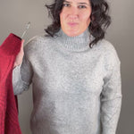 Grey Cloud Licarayen Mock Pullover Top - Sweater RD International