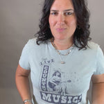 Live Country Music Tee Top - Tee FLAG AND ANTHEM