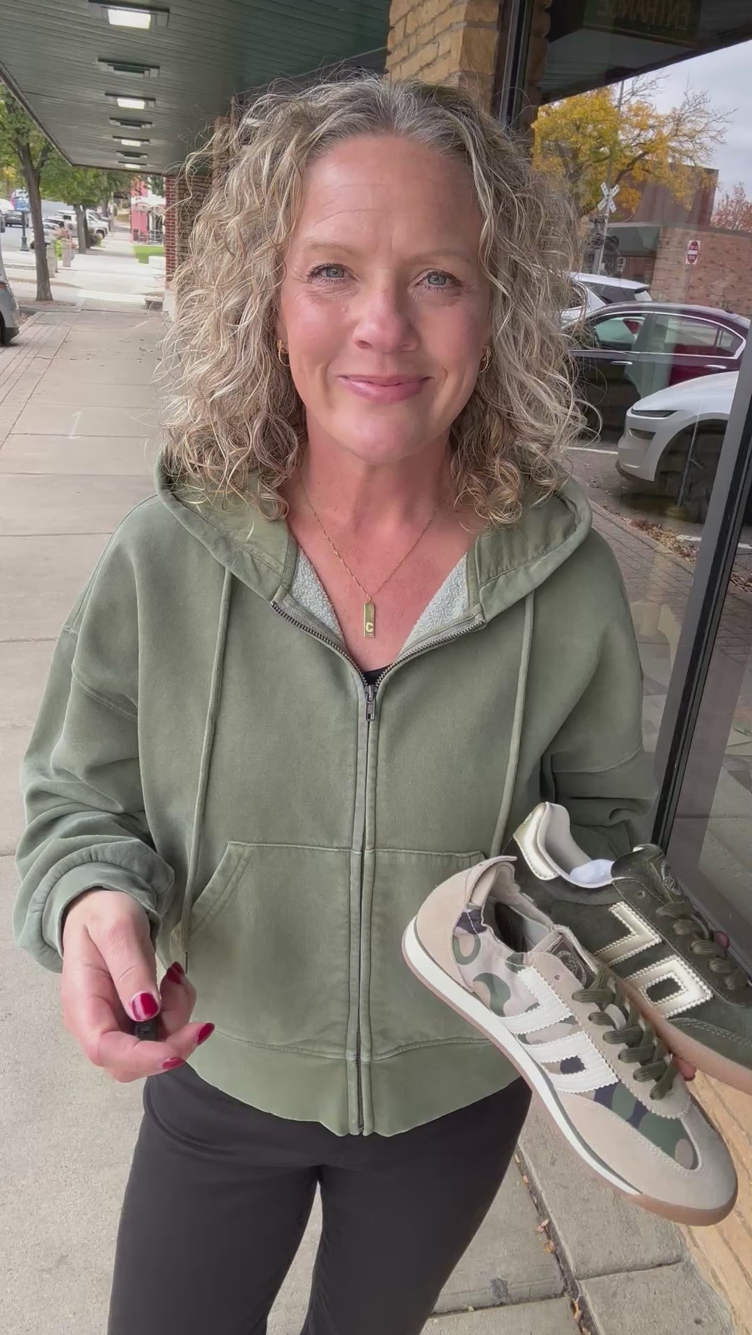 Clover Green Ashford Full Zip Hoodie Top - Sweatshirt THREAD & SUPPLY