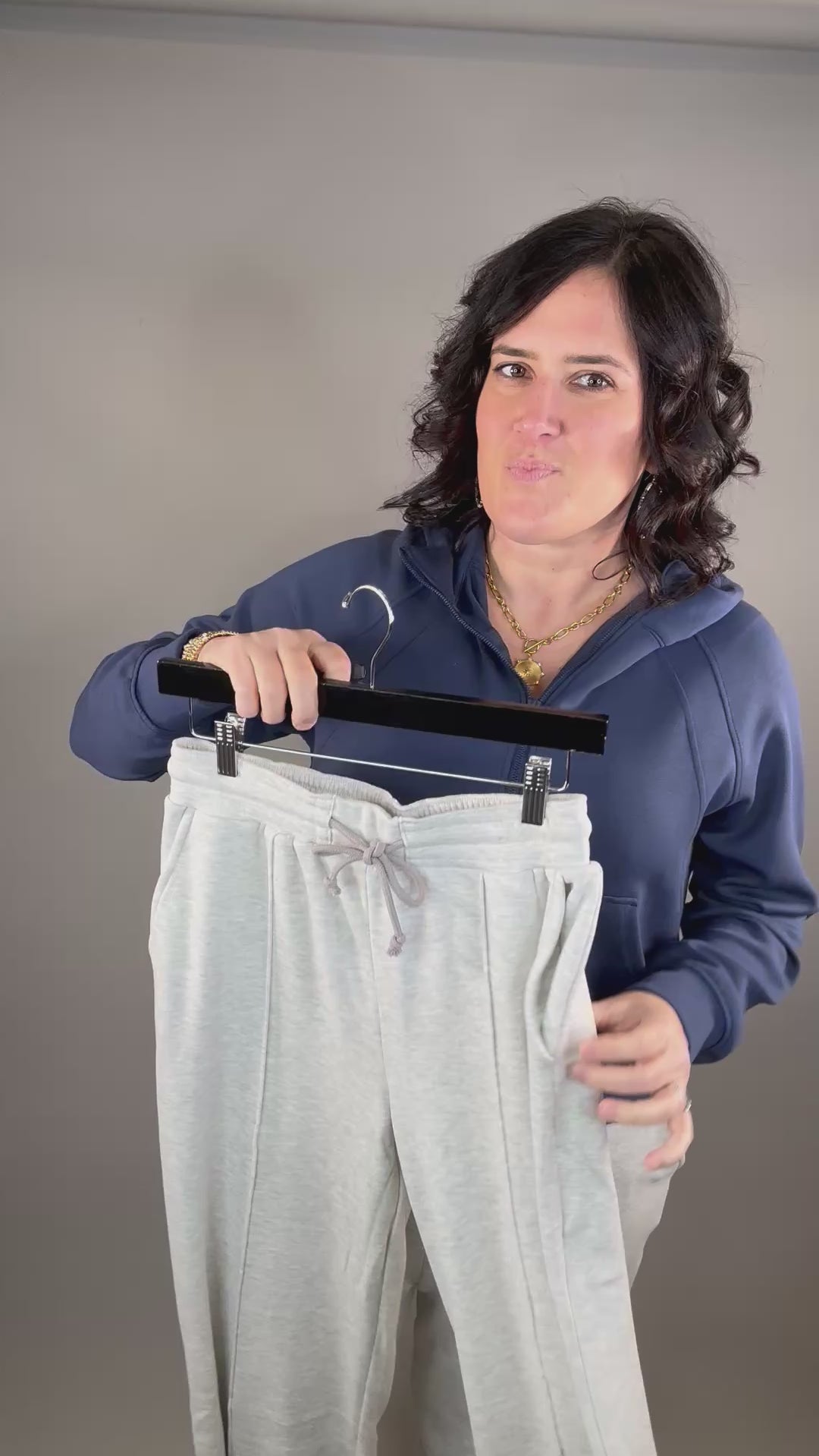 Heather Grey Plush Sweatpants Bottoms - Pants FLAG AND ANTHEM