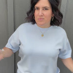 Frost Modal Short Sleeve Top Top - Tee RAE MODE