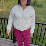 Buccaneer Fab Ab Tummy Control Raw Hem Jeans-MICA Bottoms - Pants MICA