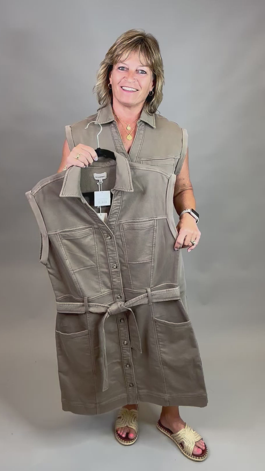 Olive Siena Dress Dresses THREAD & SUPPLY