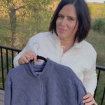 Heather Oatmeal Nash Quilted Jacket Outerwear- Jackets THREAD & SUPPLY