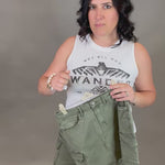 Burnt Olive Francine Skirt Bottom- Skirt THREAD & SUPPLY