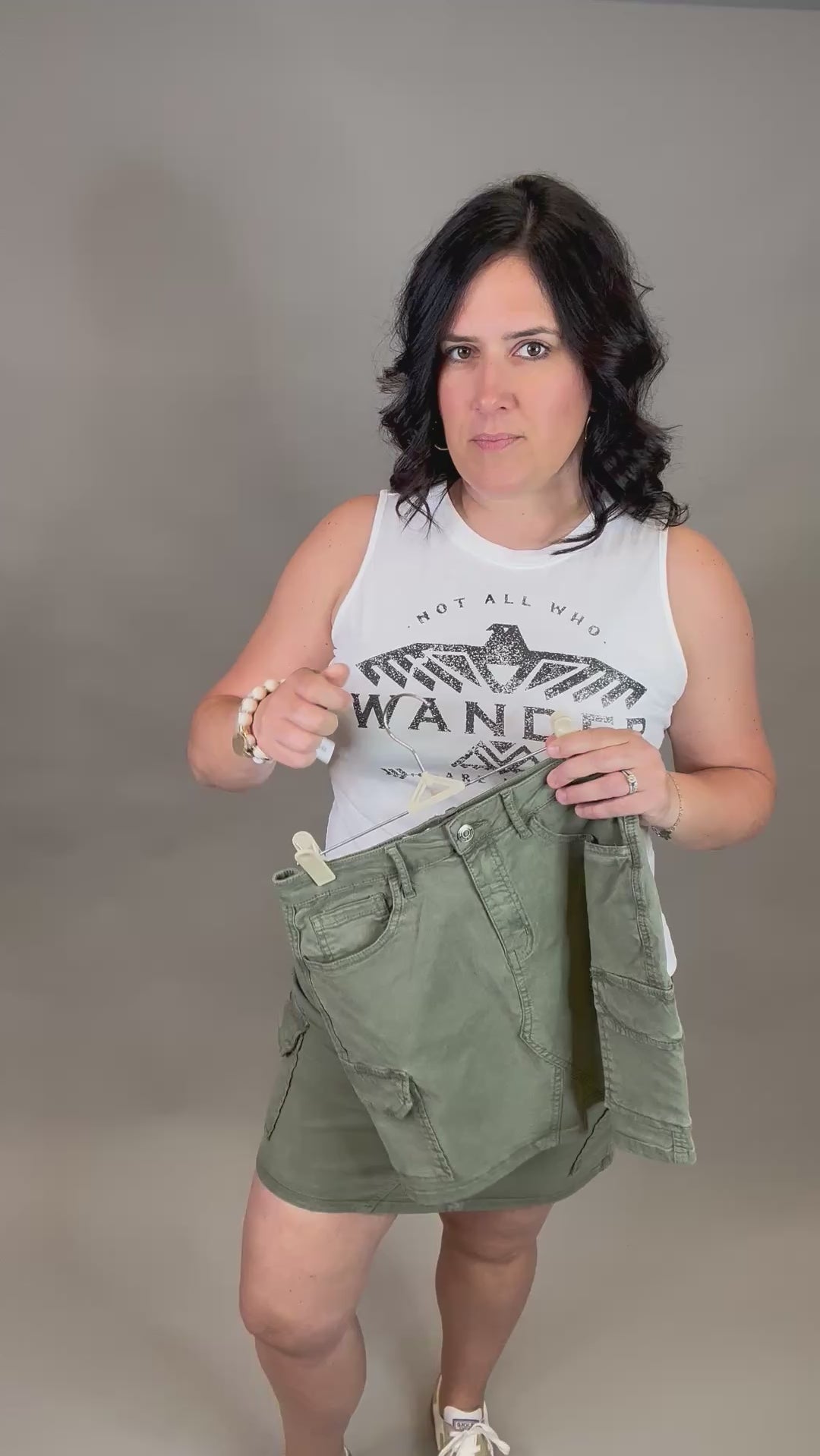 Burnt Olive Francine Skirt Bottom- Skirt THREAD & SUPPLY