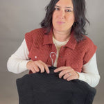 Black Quilted Snap Vest Outerwear - Vest DOE & RAE