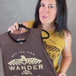 Mineral Mustard Wander Tank Tops- Tanks HRT and LUV