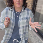 Sage Combo Leetonia Top Tops - Button Ups FLAG AND ANTHEM