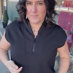Black Modal Sleeveless Top Tops- Tanks RAE MODE