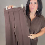 Espresso Modal Pants Bottoms - Pants DOE & RAE