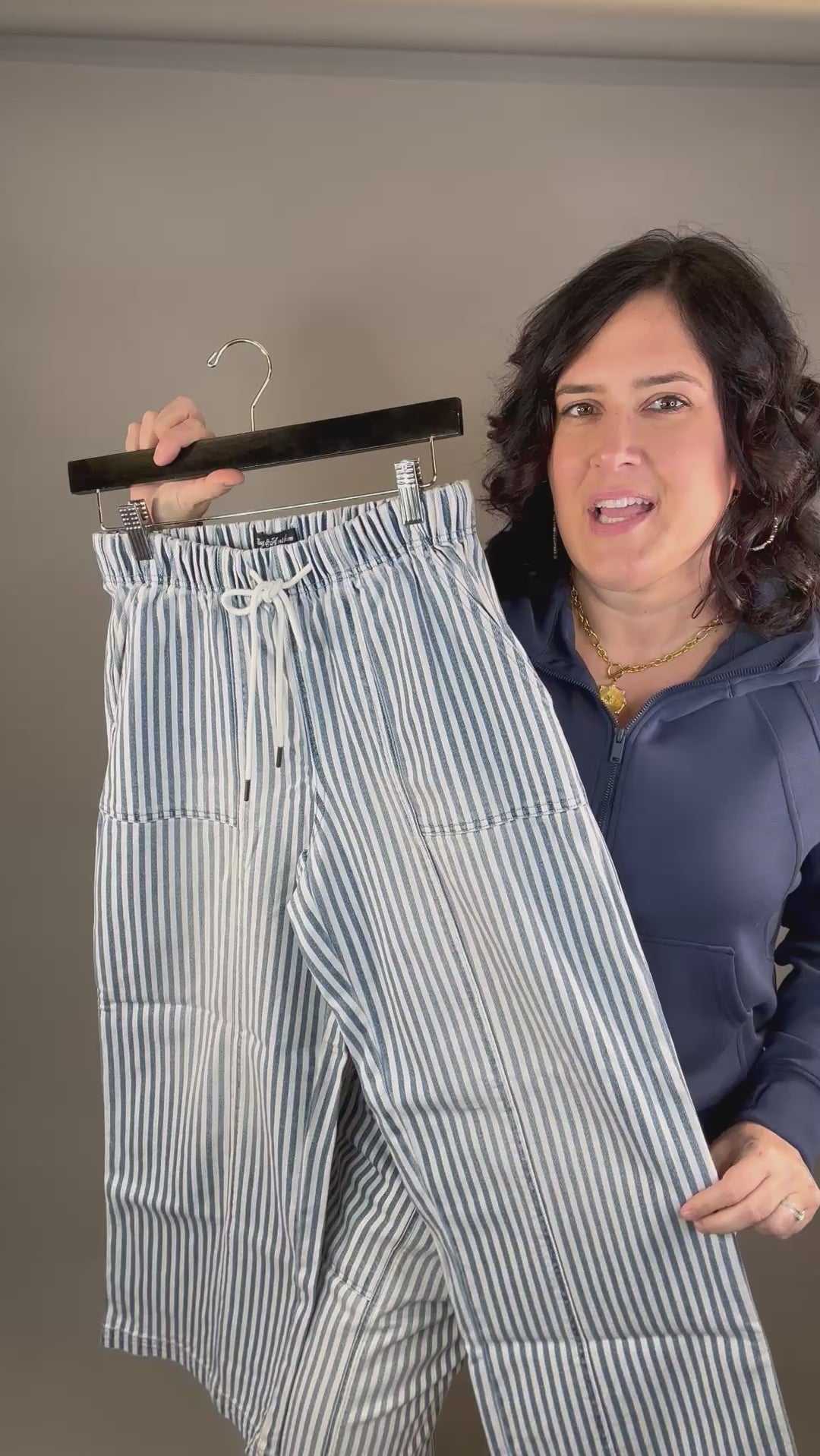 Med Wash Triana Lounge Pant Bottoms - Pants FLAG AND ANTHEM