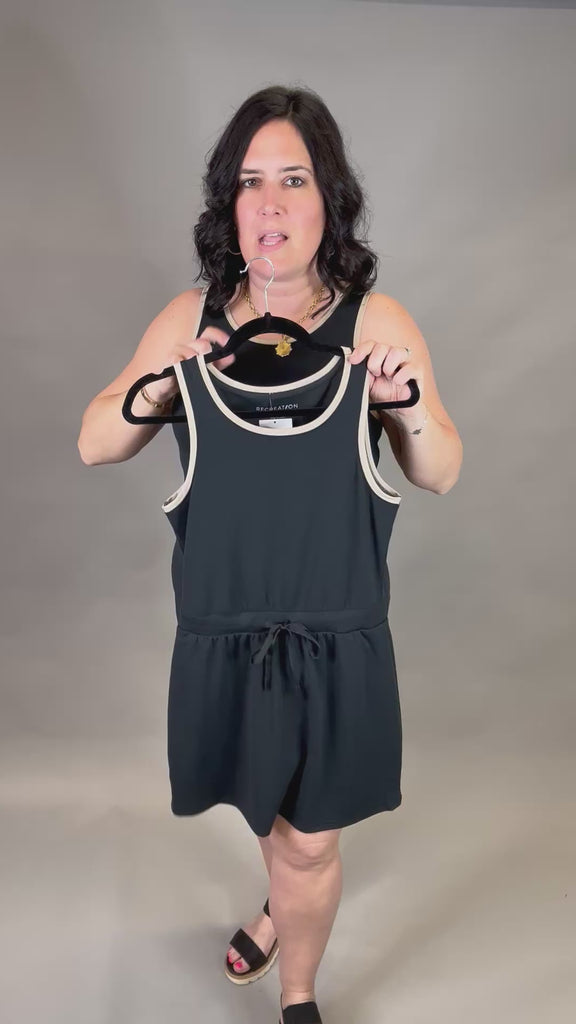 Black Oak Rib Ying Dress Dresses THREAD & SUPPLY