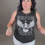 World Tour Dreamer Tank Tops- Tanks HRT and LUV