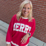 Red Merry Top Top - Tee TRES BIEN