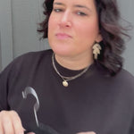 Black Cloudy Knit Long Sleeve Top Top - Sweatshirt TRES BIEN