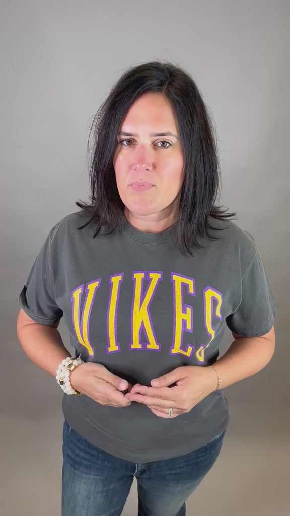 Vikes Premium Tee Tops- Tees 218 WHOLESALE