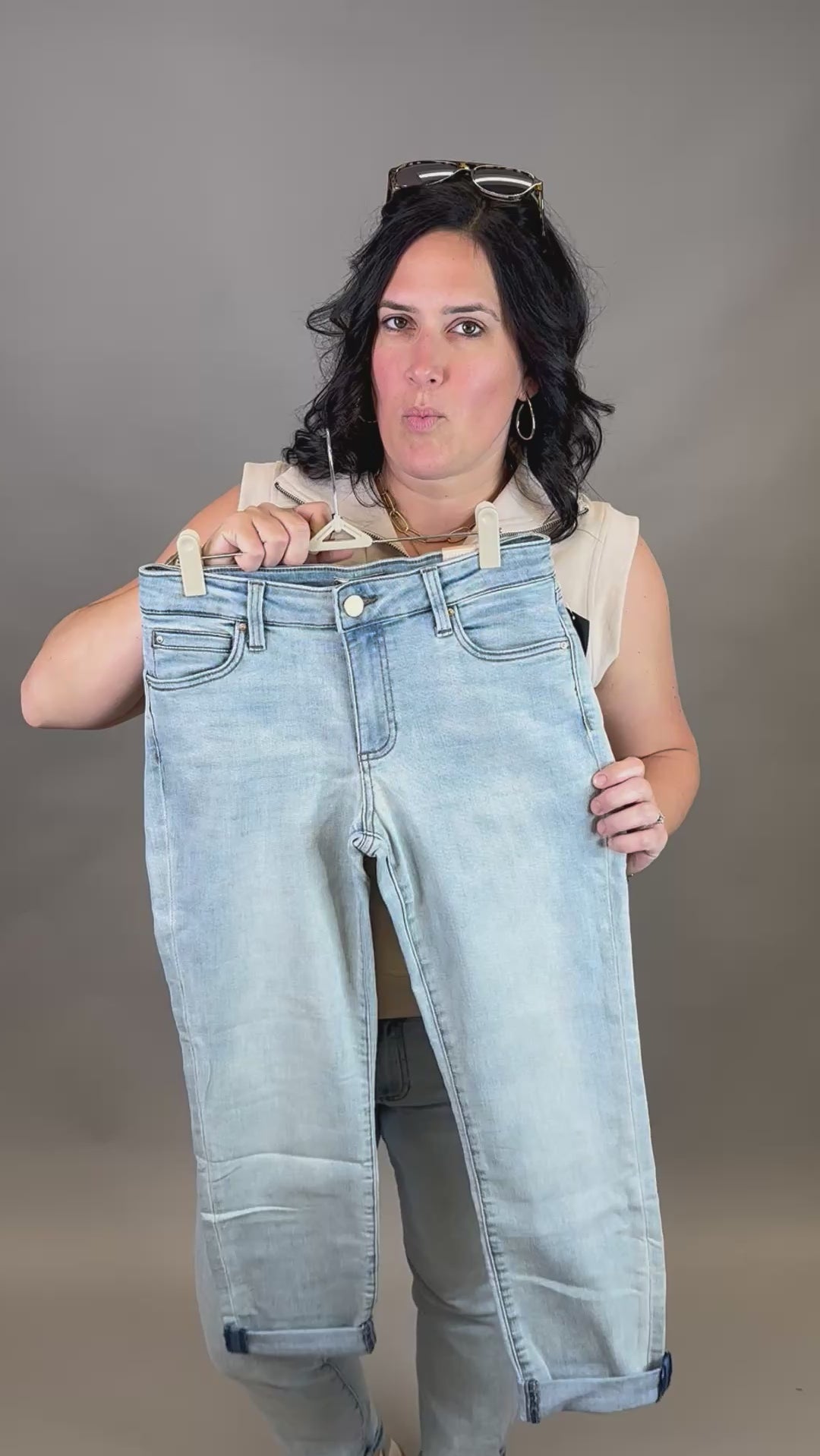 Light Wash Catherine Boyfriend Jeans Bottom- Pants KUT FROM THE KLOTH