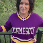 Purple Minnesota University Sweater Top - Sweater Love Letters