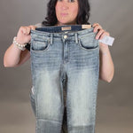 Reese Ankle Straight Accomplish Wash Bottom- Pants KUT FROM THE KLOTH