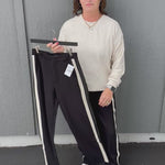 Black Faye Straight Leg Pant Bottoms - Pants KUT FROM THE KLOTH