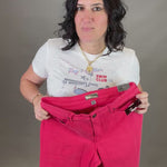Strawberry Kelsey Ankle Flare Bottom- Pants KUT FROM THE KLOTH