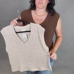 Brown Misty Top Tops- Blouses THREAD & SUPPLY