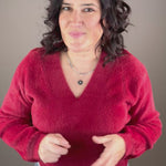 Berry Revel Sweater Top - Sweater KUT FROM THE KLOTH