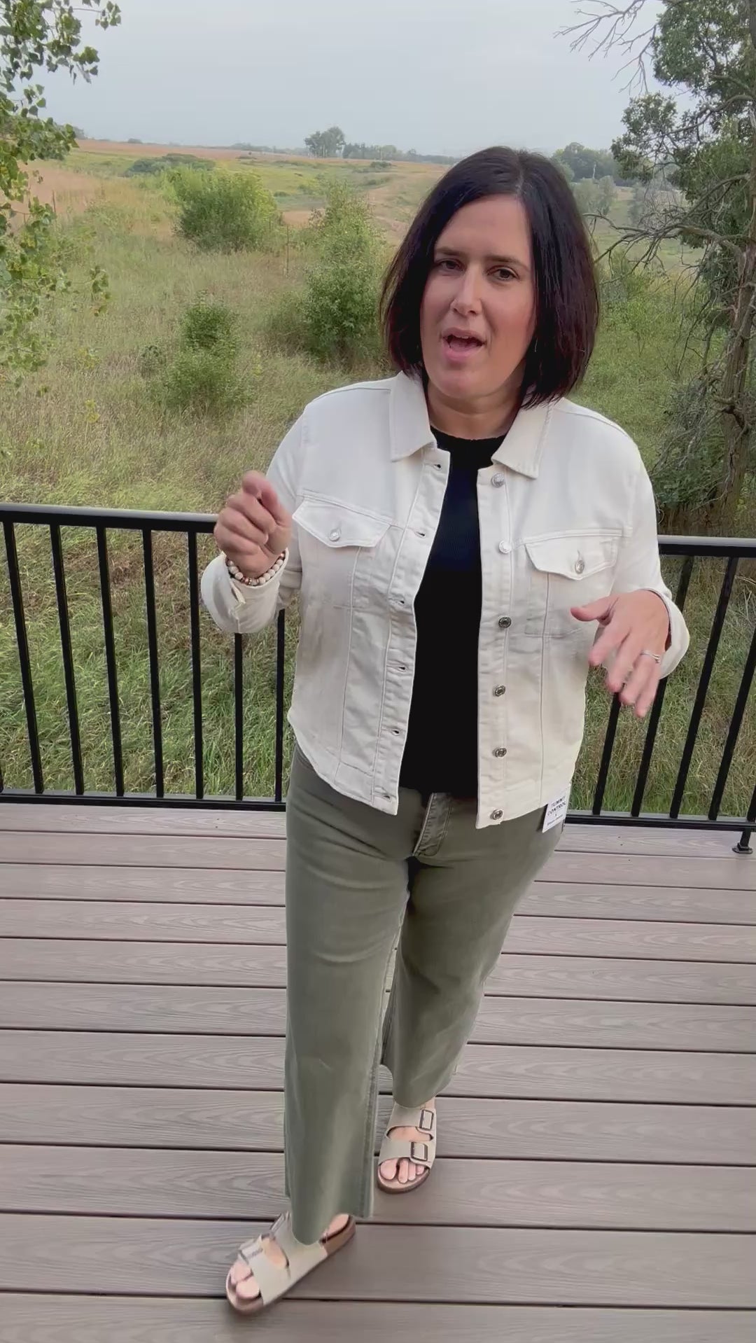 Burnt Olive Tummy Control Mid Rise Straight Jeans Bottom- Pants RISEN