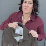 Olive Lined Shirt Jacket Outerwear- Jackets STACCATO