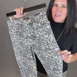 Tan/Brown Kelsey High Rise Ankle Flare Bottom- Pants KUT FROM THE KLOTH