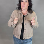 Taupe Jackie Jacket Outerwear- Jackets THREAD & SUPPLY