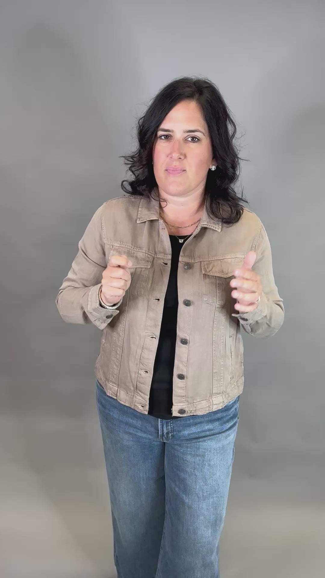 Taupe Jackie Jacket Outerwear- Jackets THREAD & SUPPLY