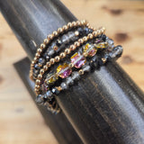 Black Iridescent Bracelet