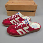 Easter Red Milk Backless Sneaker Shoes - Sneaker Back 70