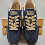 Jogger- Navy Gold Sneaker Shoes - Sneaker Back 70