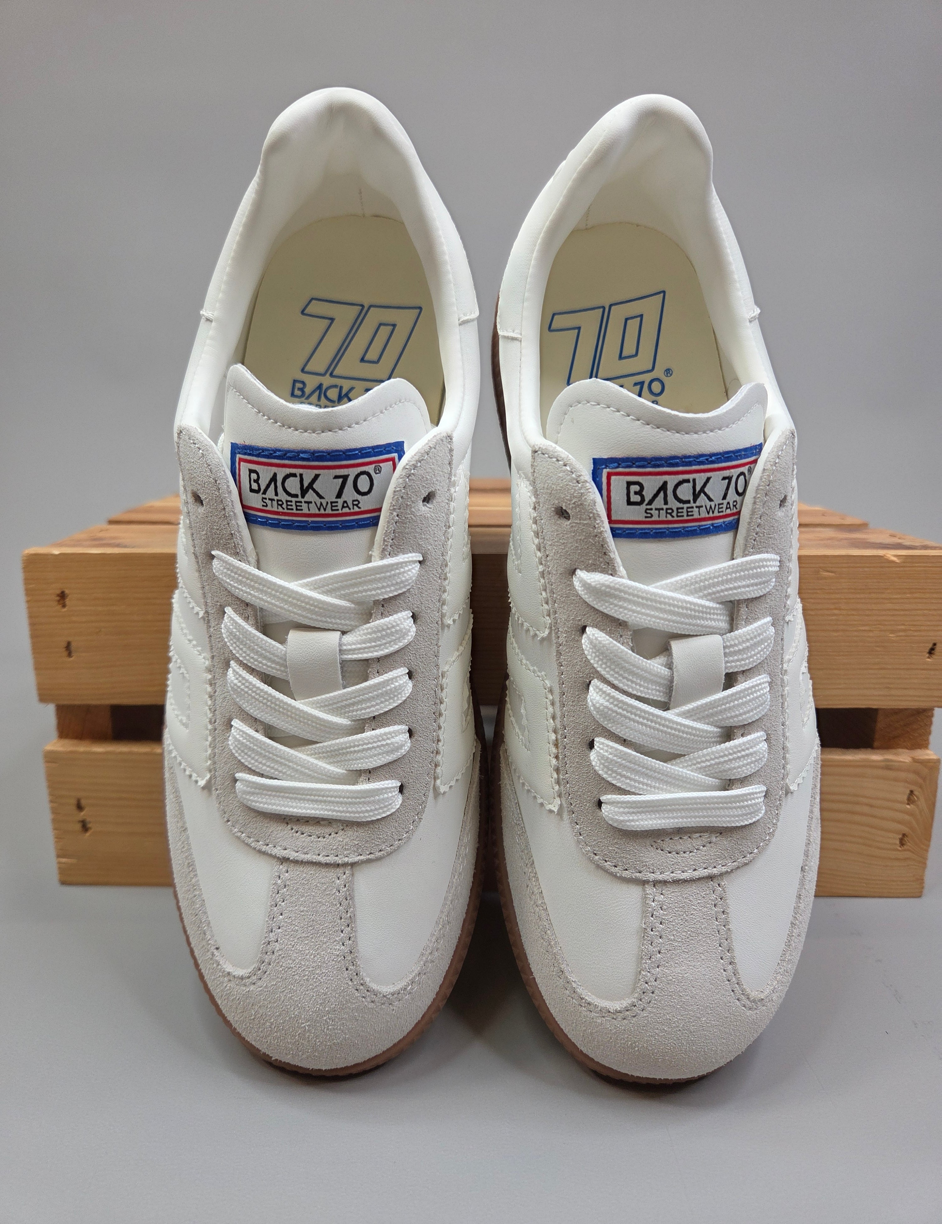 Cloud White Ice Shoes - Sneaker Back 70