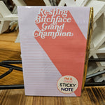 Grand Champion Notepad Home-Stationery FUN CLUB