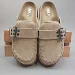 Sand Zaina Clog — MIA Shoes - Mules MIA