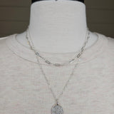Dirk Silver Necklace Jewelry- Necklace MEGHAN BROWN STYLE